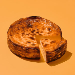 Cheddar Basque Burnt Cheesecake